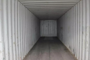 cargo worthy sea container interior Gray